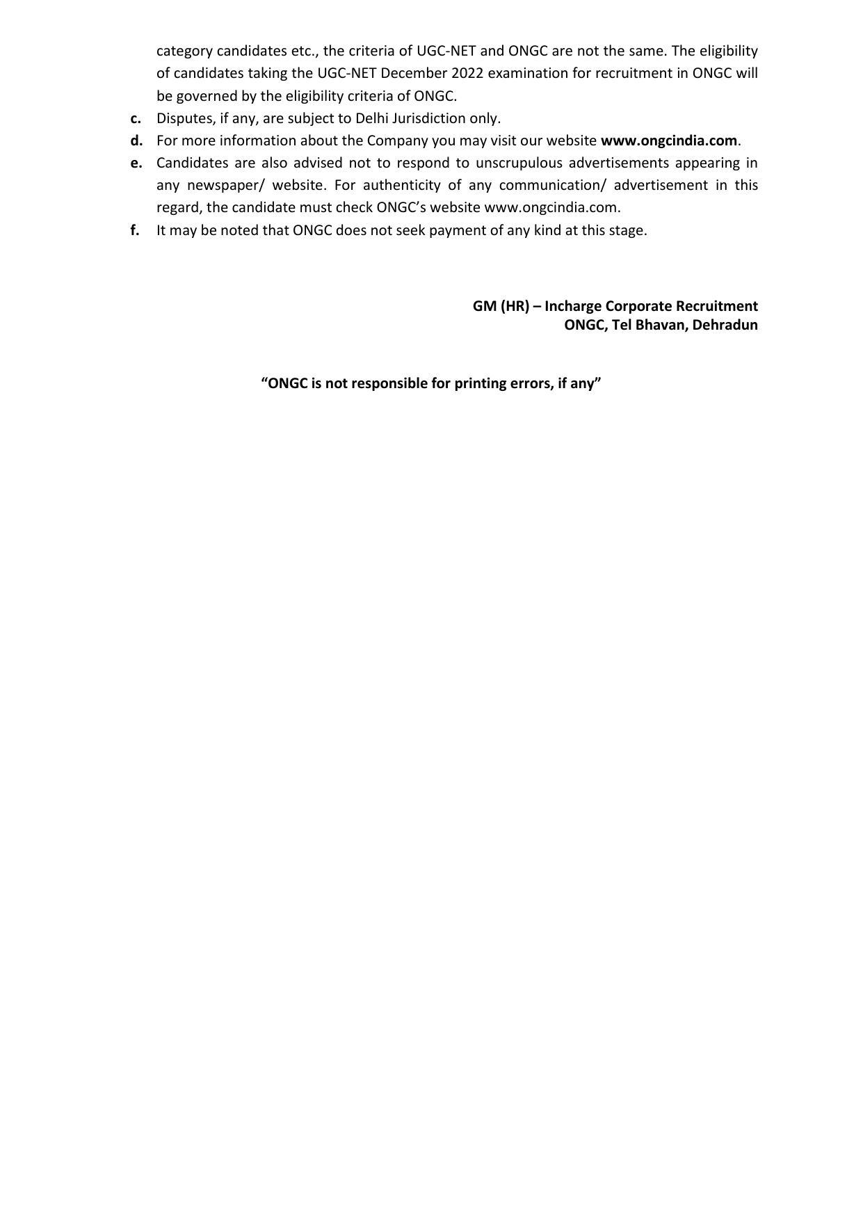 Oil and Natural Gas Corporation (ONGC) Invites Application for HR Executive, Public Relations Officer, More Vacancies Recruitment 2023 - Page 4