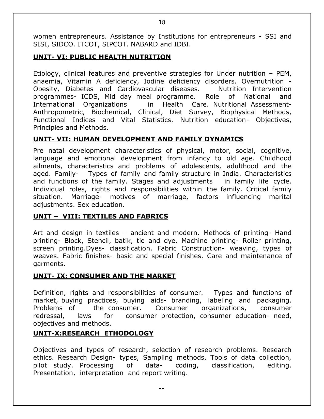 TNPSC Syllabus For Assistant Director Exam Paper I - Page 2