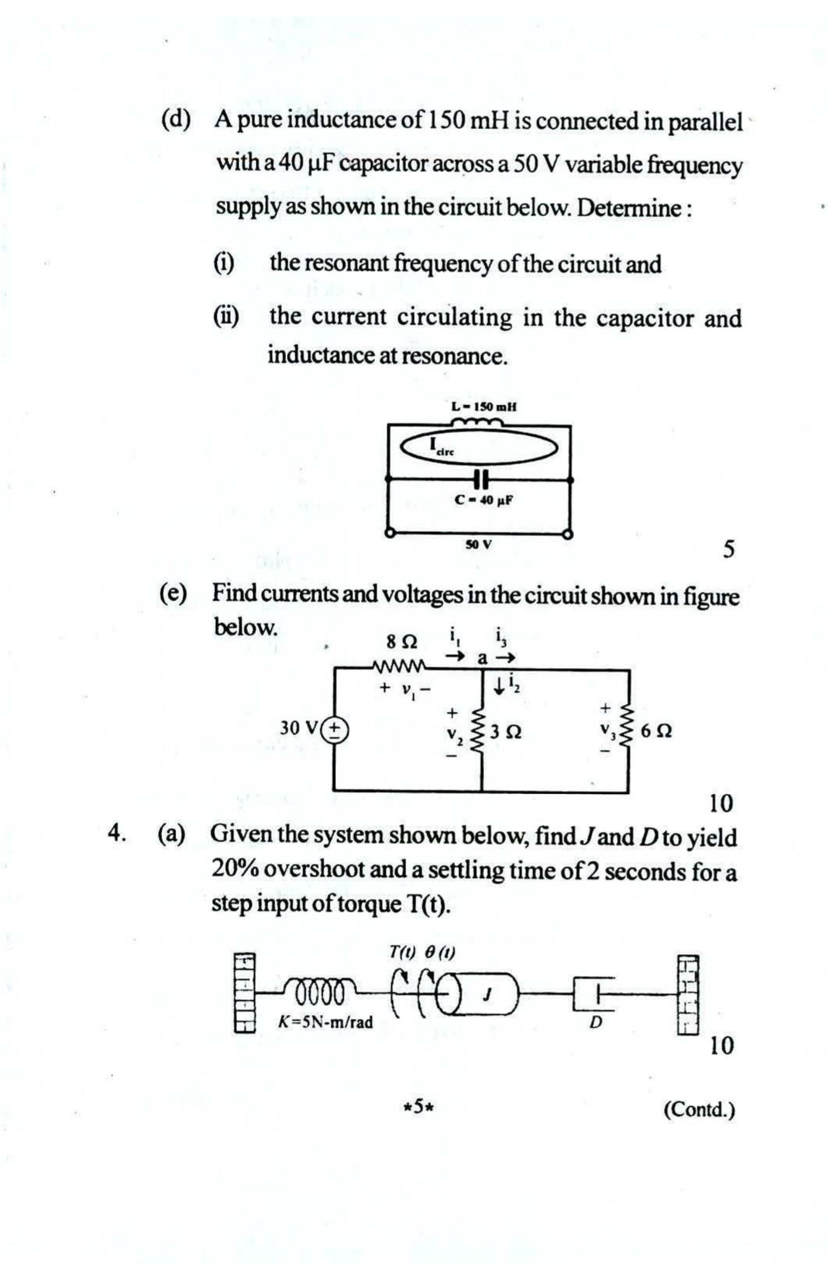 VCRC Technical Assistant Previous Papers Electrical Engineering - Page 5