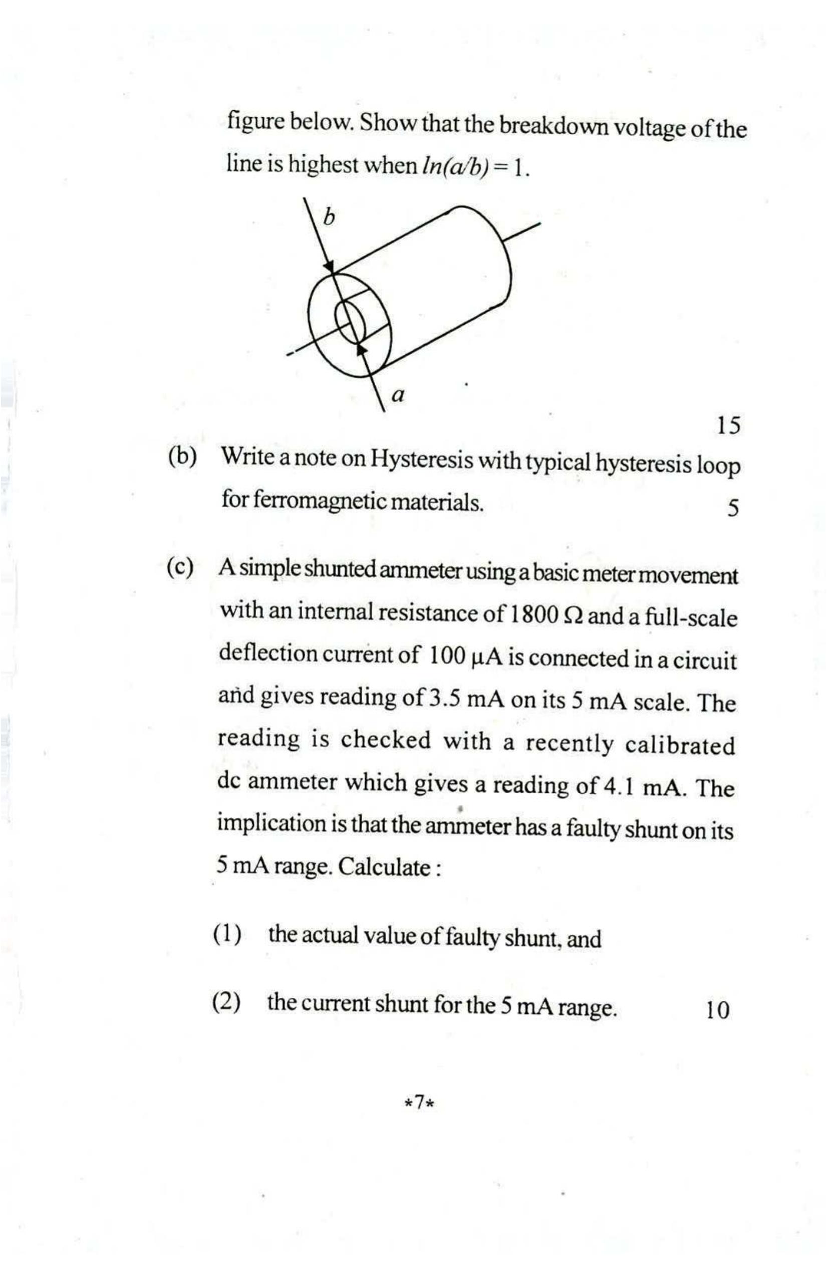 VCRC Technical Assistant Previous Papers Electrical Engineering - Page 7