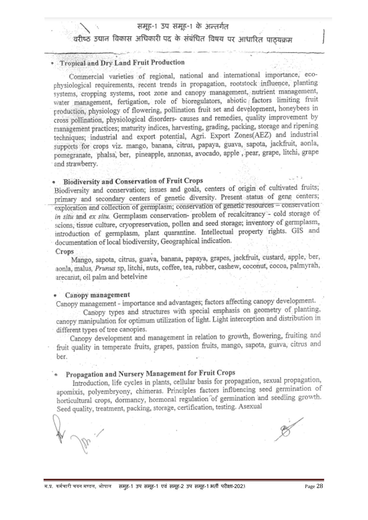 MPPEB Gramin Krishi Vistar Adhikari and Various Posts Recruitment 2023 - Page 6