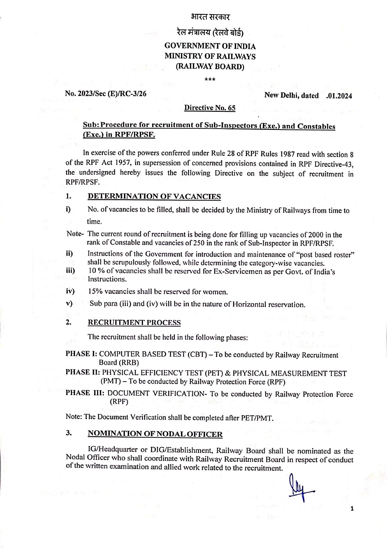 Railway Protection Force (RPF) Constable, Sub Inspector Recruitment 2024 - Page 4