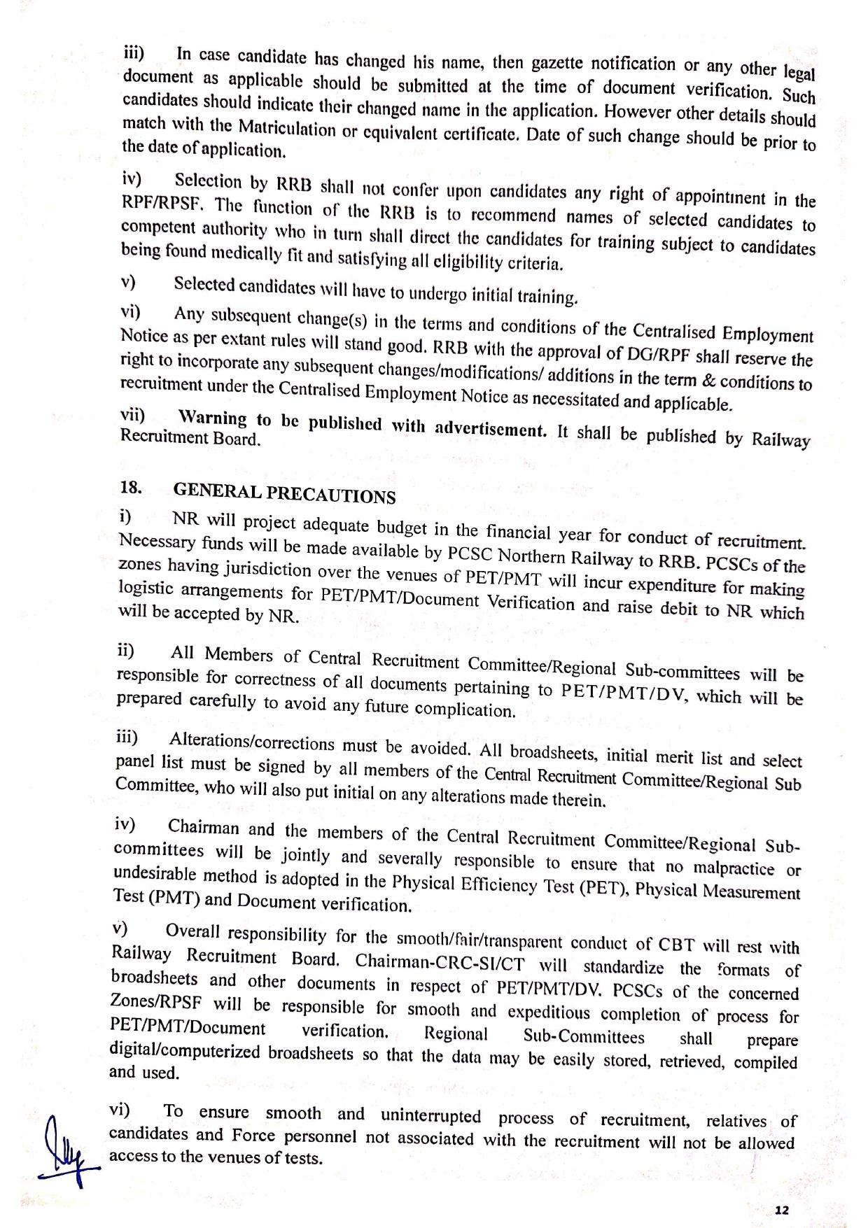 Railway Protection Force (RPF) Constable, Sub Inspector Recruitment 2024 - Page 22