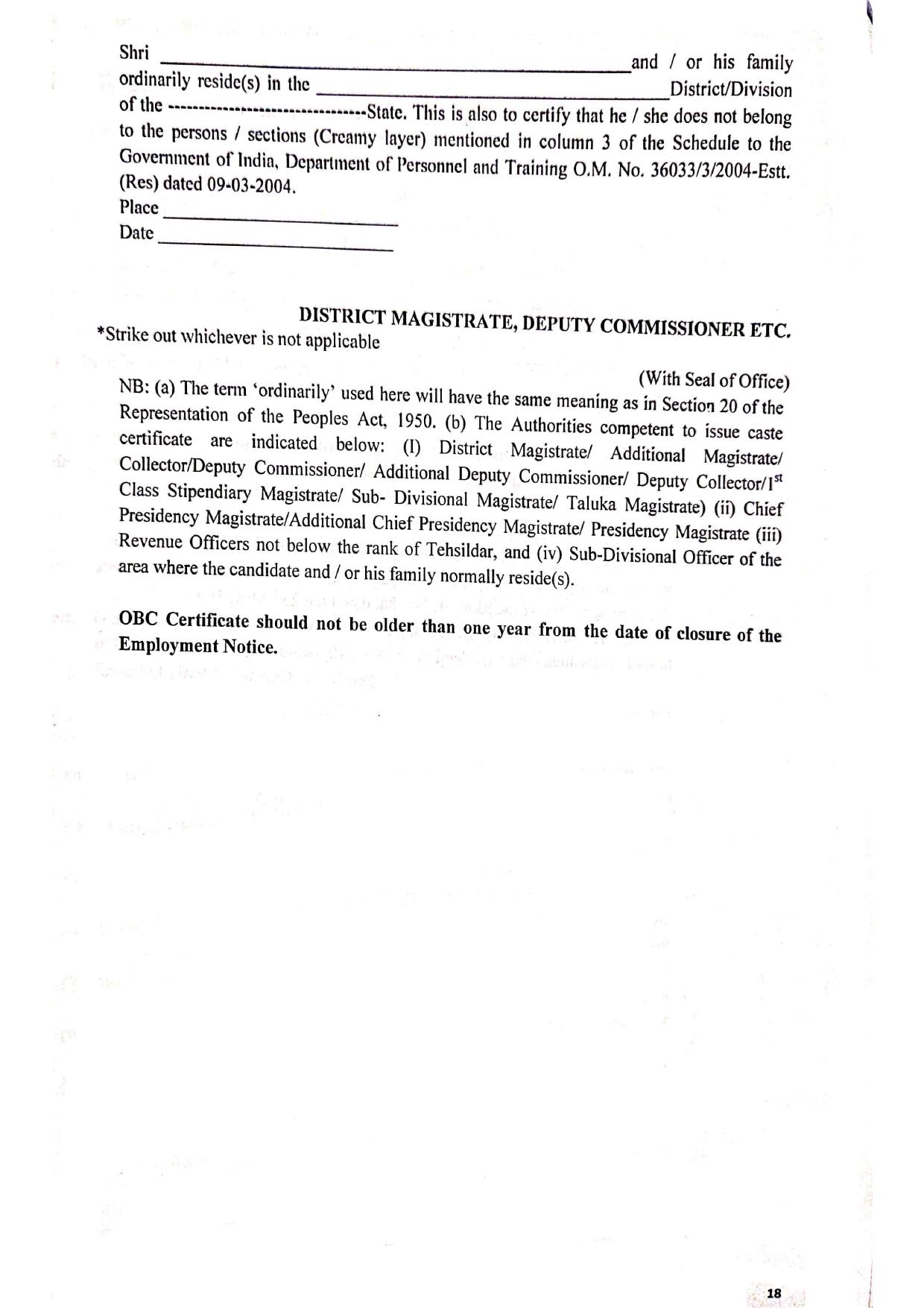 Railway Protection Force (RPF) Constable, Sub Inspector Recruitment 2024 - Page 1