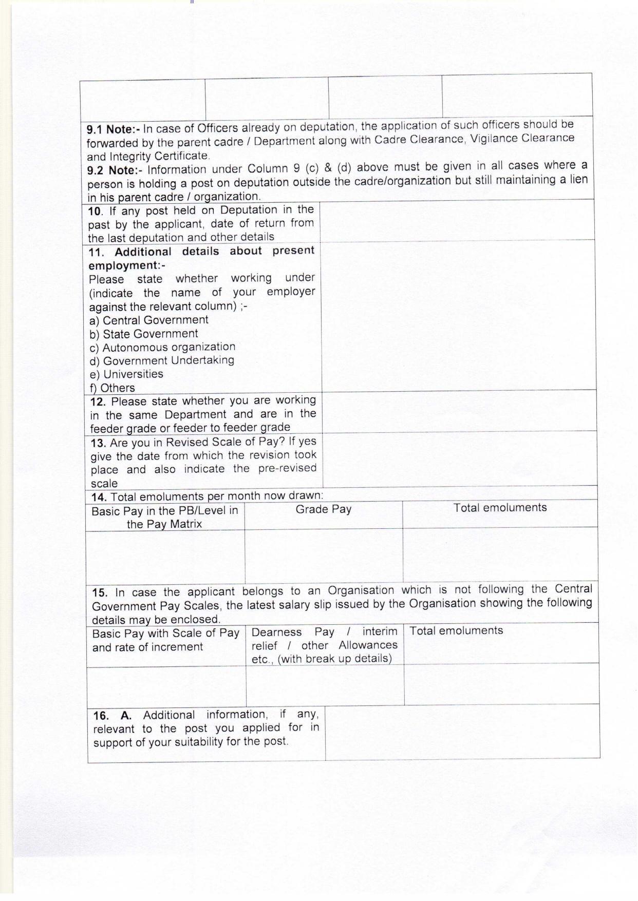 Directorate General of Civil Aviation (DGCA) Invites Application for 4 Deputy Director Recruitment 2022 - Page 6