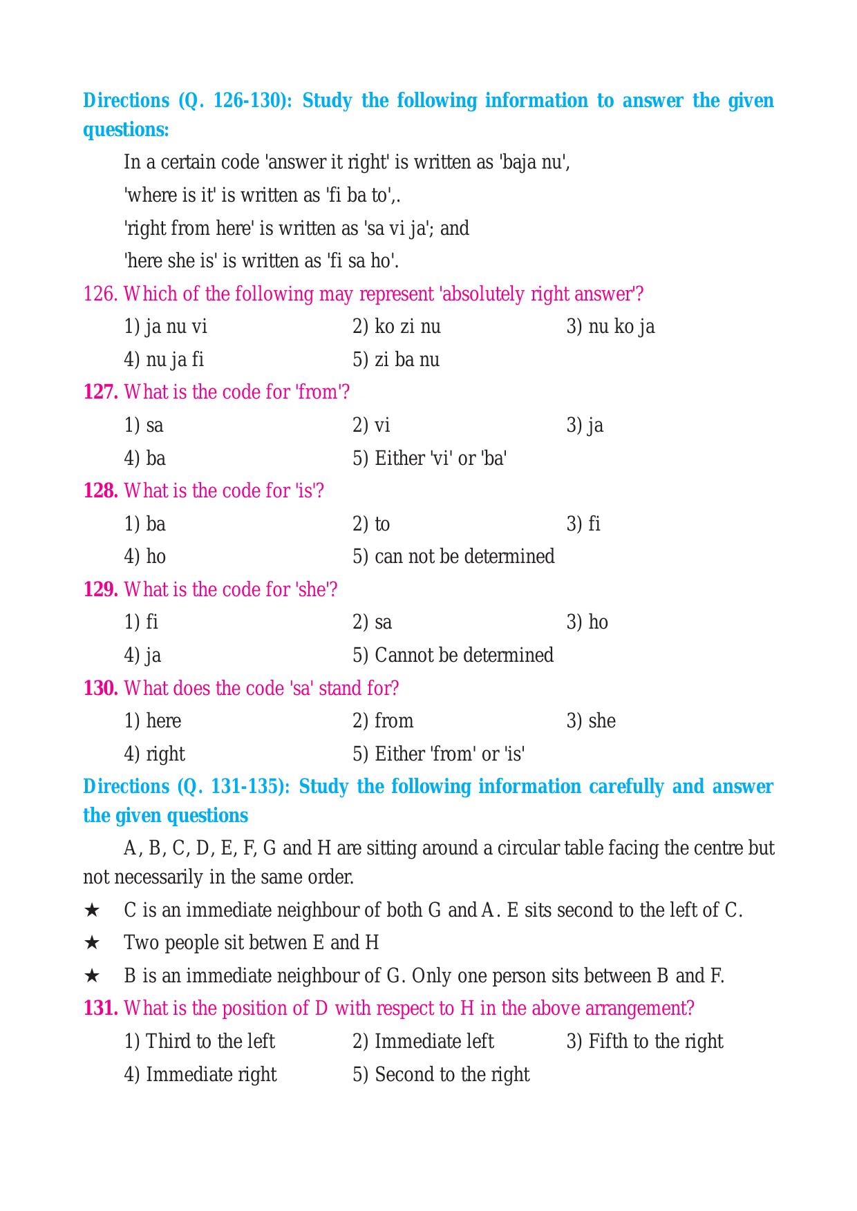 IGM Kolkata Logical Reasoning Mode - Page 2