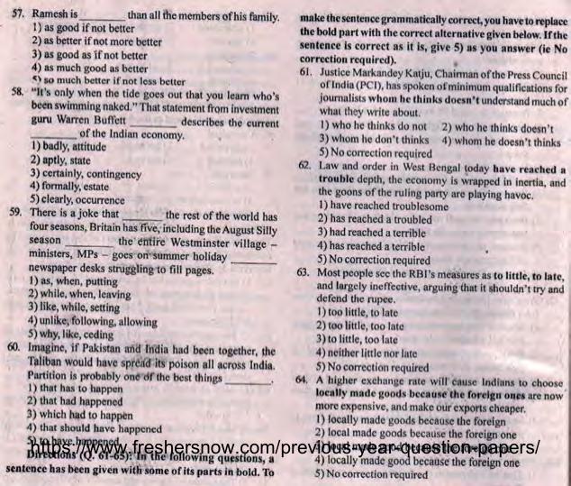 NEIGRIHMS Group B & C Old Papers For Reasoning - Page 5