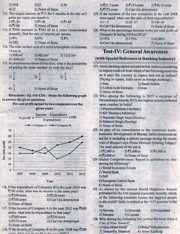 NEIGRIHMS Group B & C Old Papers For Reasoning - Page 8