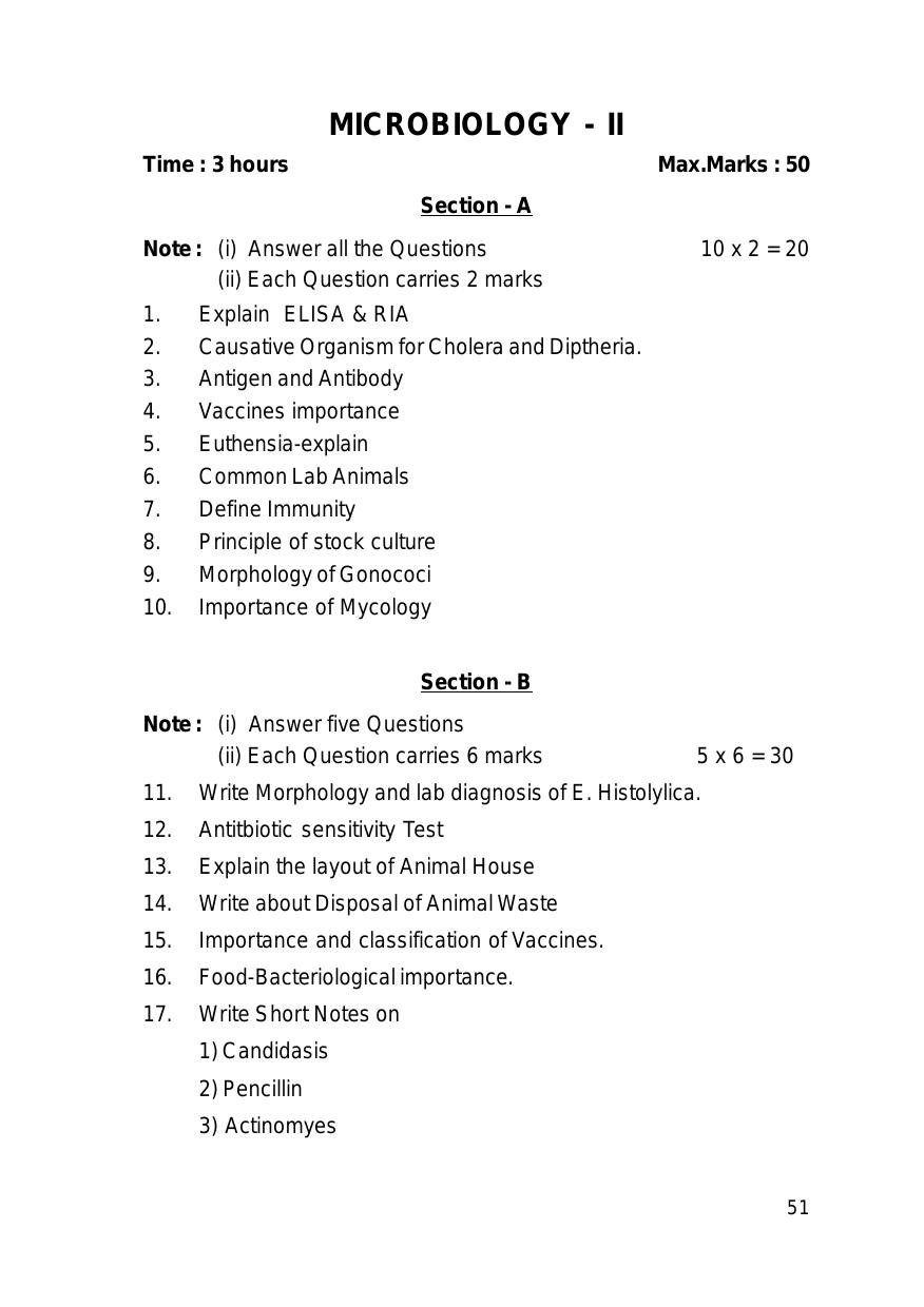 VCRC Medical Laboratory Question Papers - Page 7