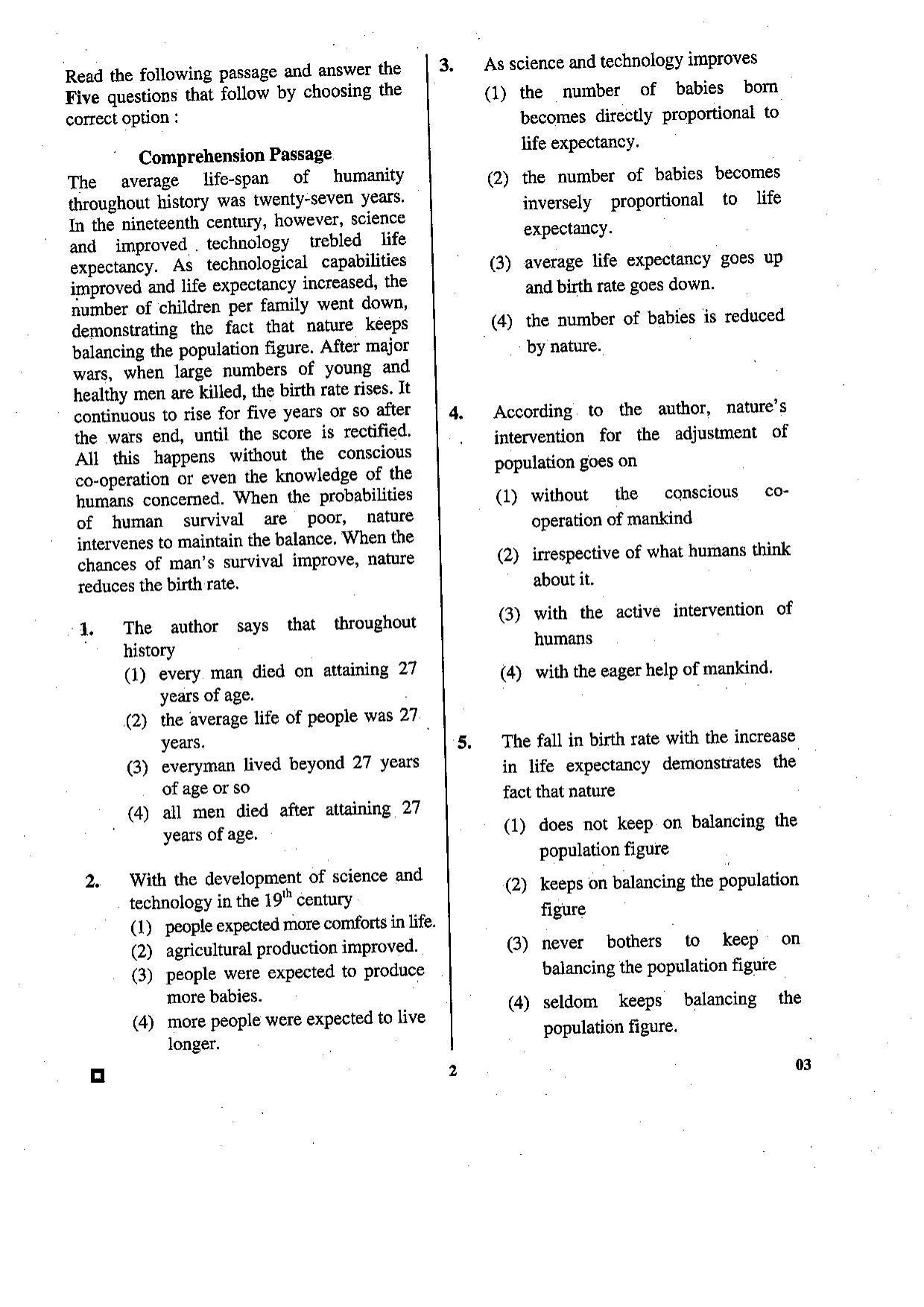 LUVAS Previous Year Papers - English.pdf - Page 3