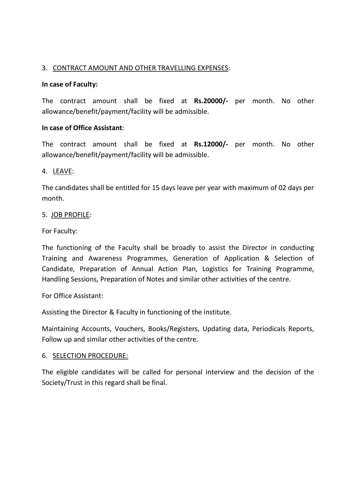 Central Bank of India Siwan Invites Application for Faculty, Office Assistant Recruitment 2023 - Page 4