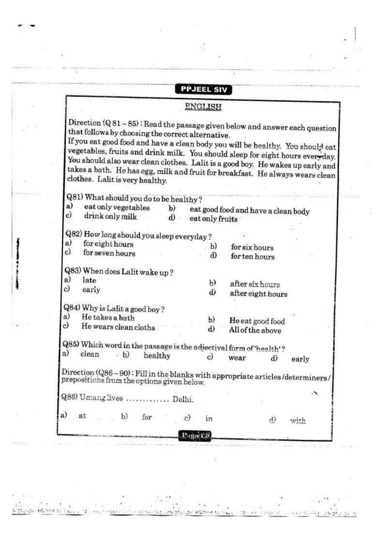 MAHADISCOM Vidyut Sahayak Previous Papers For Test of Professional Knowledge Electrical - Page 10