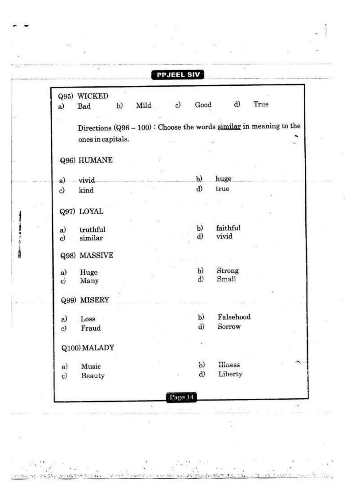 MAHADISCOM Vidyut Sahayak Previous Papers For Test of Professional Knowledge Electrical - Page 12