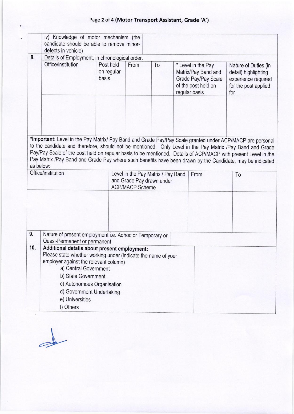 NTRO Invites Application for 18 Motor Transport Assistant Recruitment 2022 - Page 8