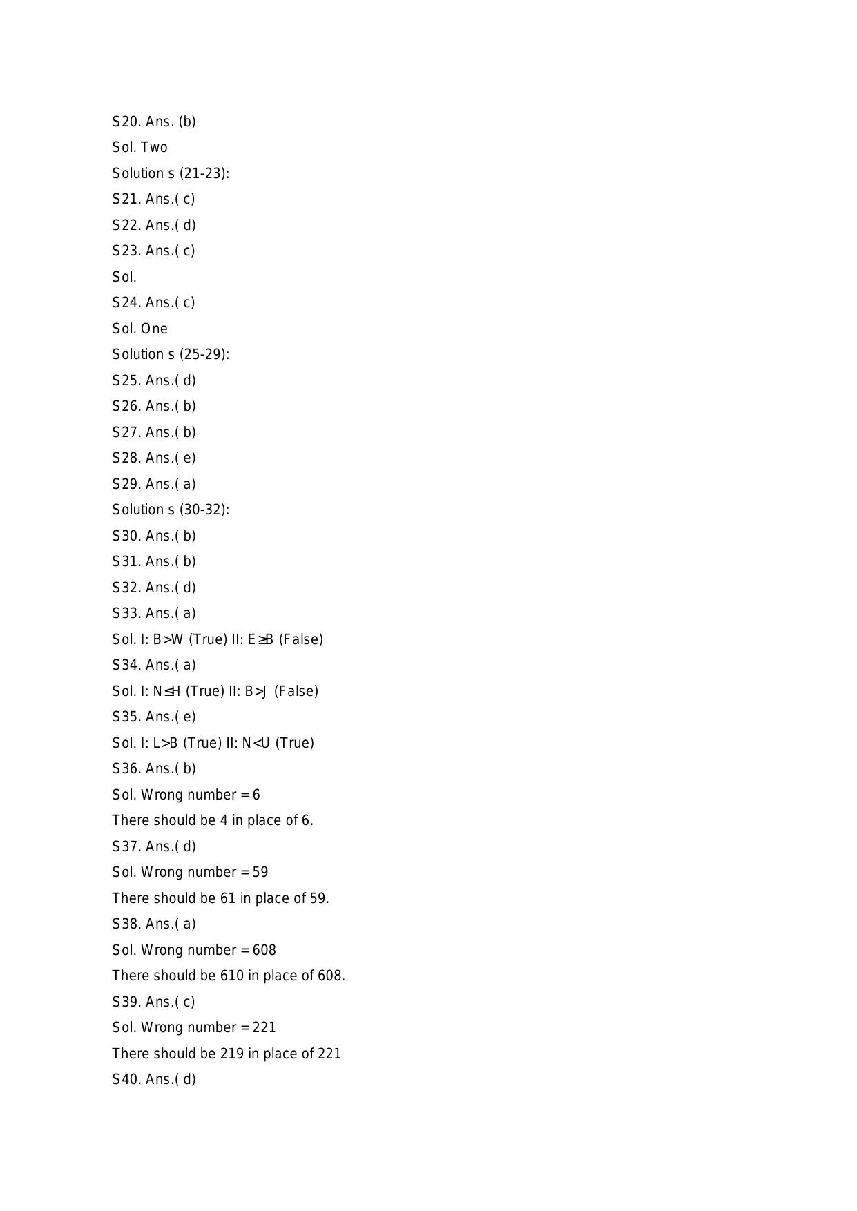 RBI Assistant 2020 - Memory Based Questions Solution Link - Page 2