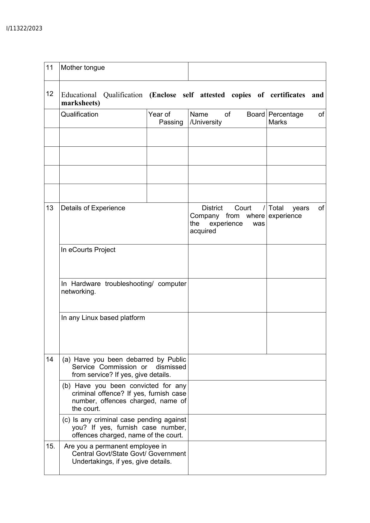 Kerala High Court 90 System Assistant Recruitment 2023 - Page 7