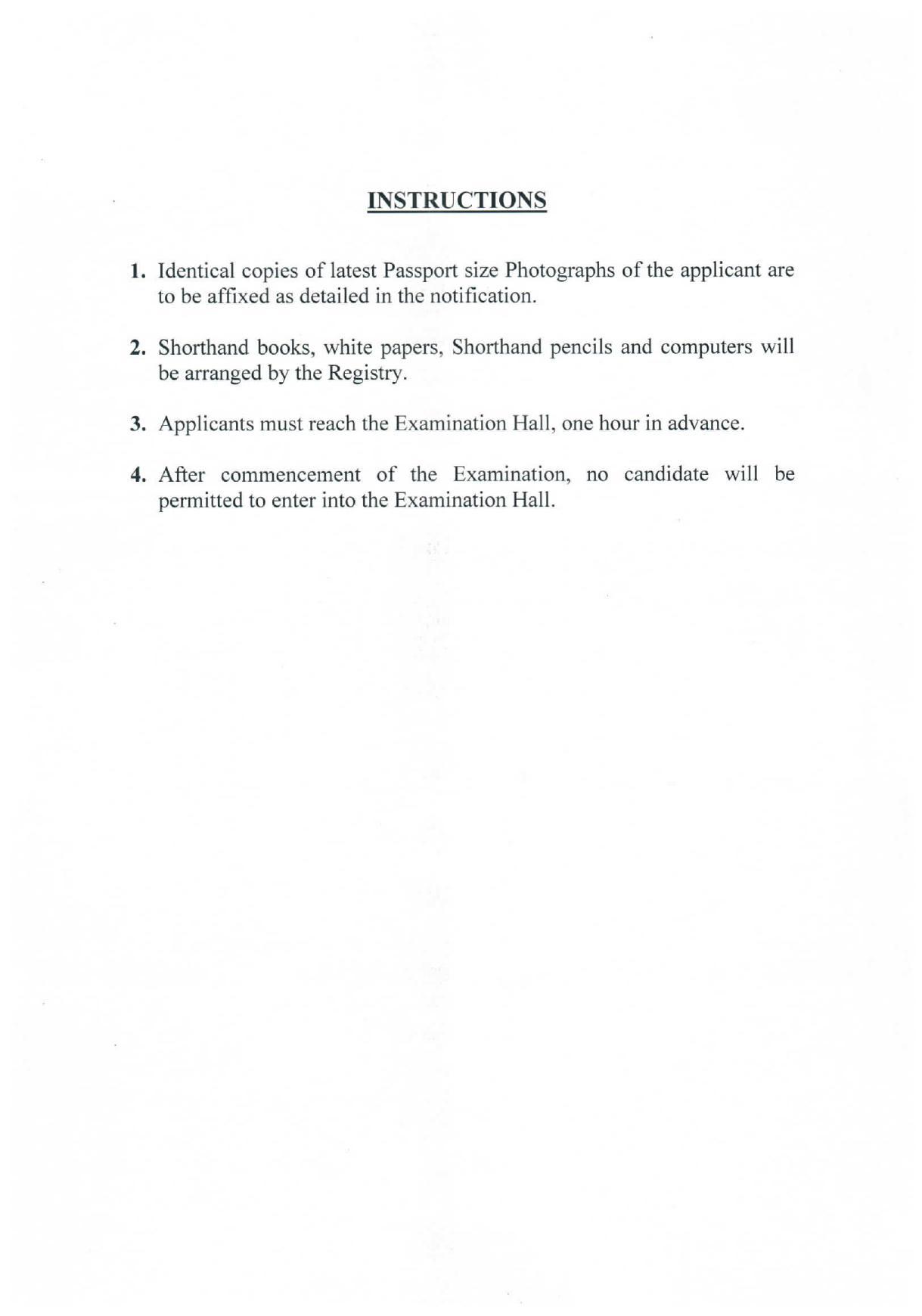 High Court of Andhra Pradesh Invites Application for 39 Court Master, Personal Secretary Recruitment 2023 - Page 3