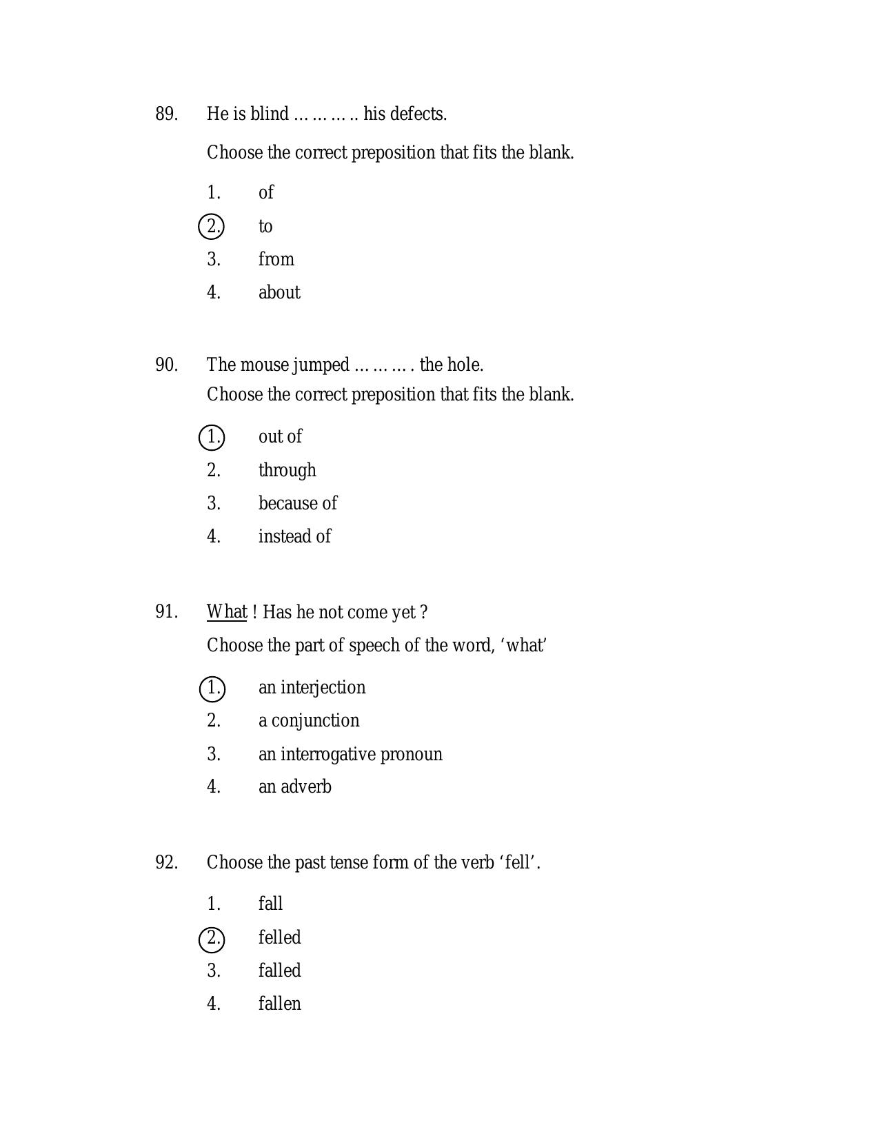 AP DSC/ TRT SGT S2 Previous 2019 Question Paper PDF - Page 36