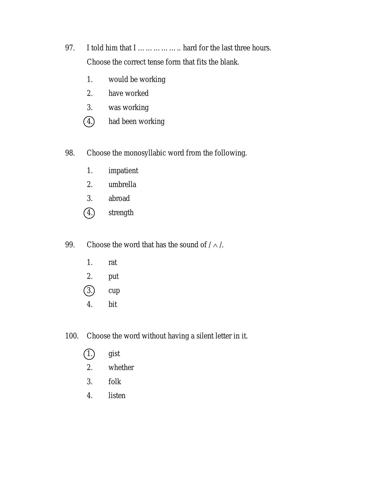 AP DSC/ TRT SGT S2 Previous 2019 Question Paper PDF - Page 38