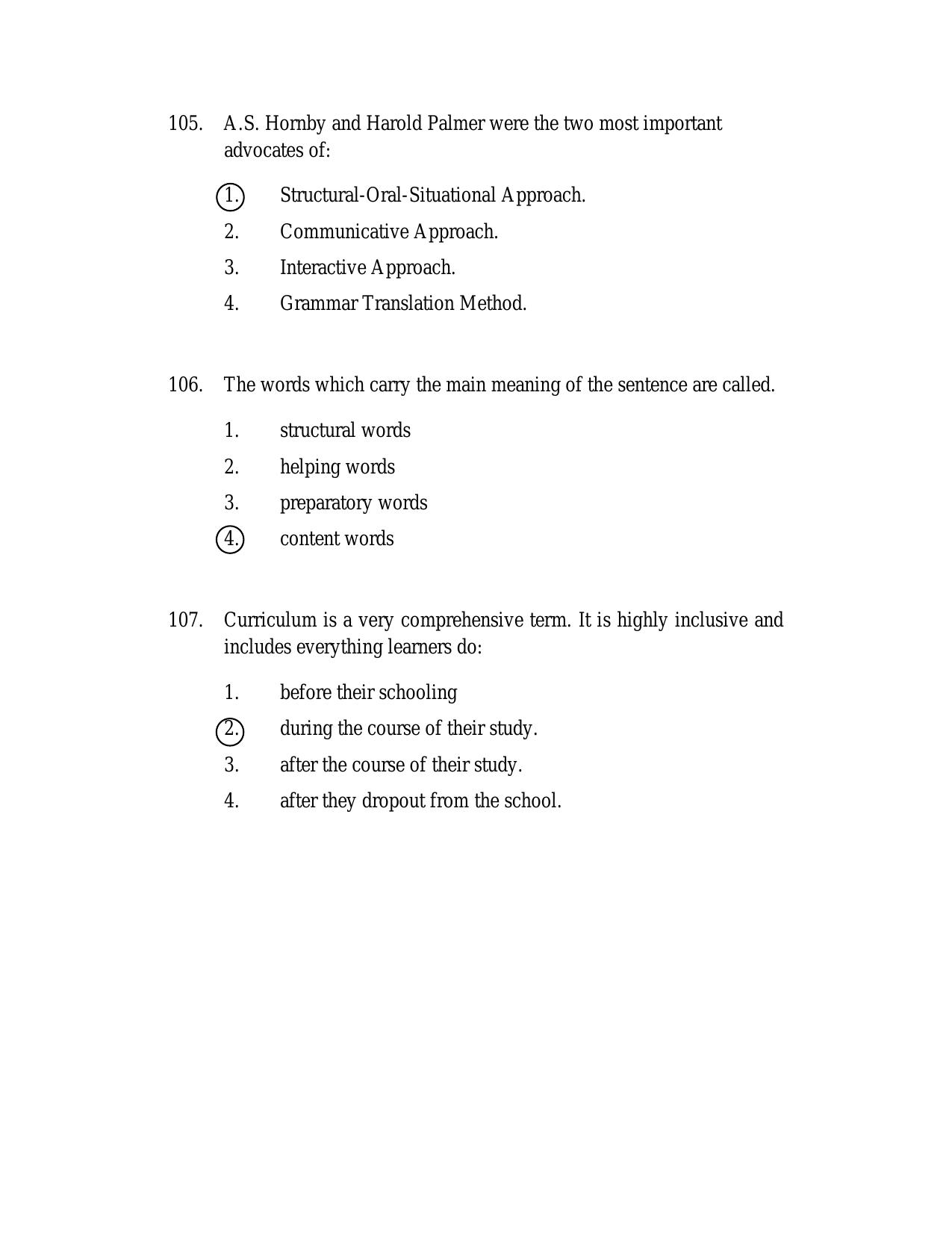 AP DSC/ TRT SGT S2 Previous 2019 Question Paper PDF - Page 40