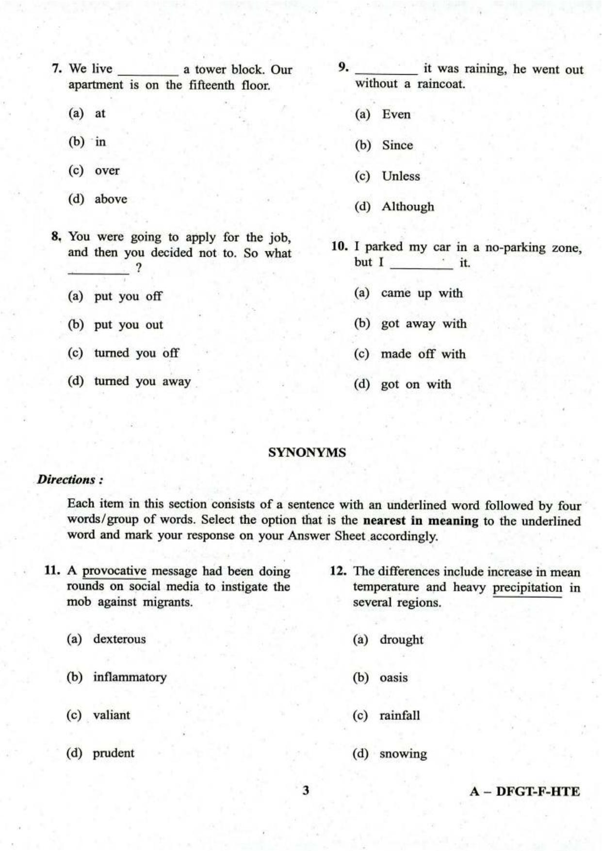 PBSSD General English Old Papers For BLS, PADEO, SPDM, and DPM - Page 3