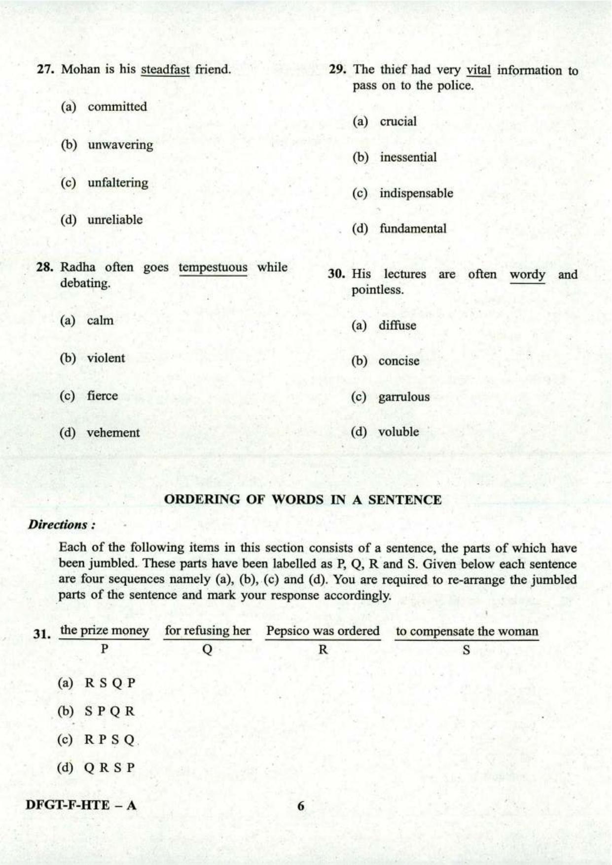 PBSSD General English Old Papers For BLS, PADEO, SPDM, and DPM - Page 6