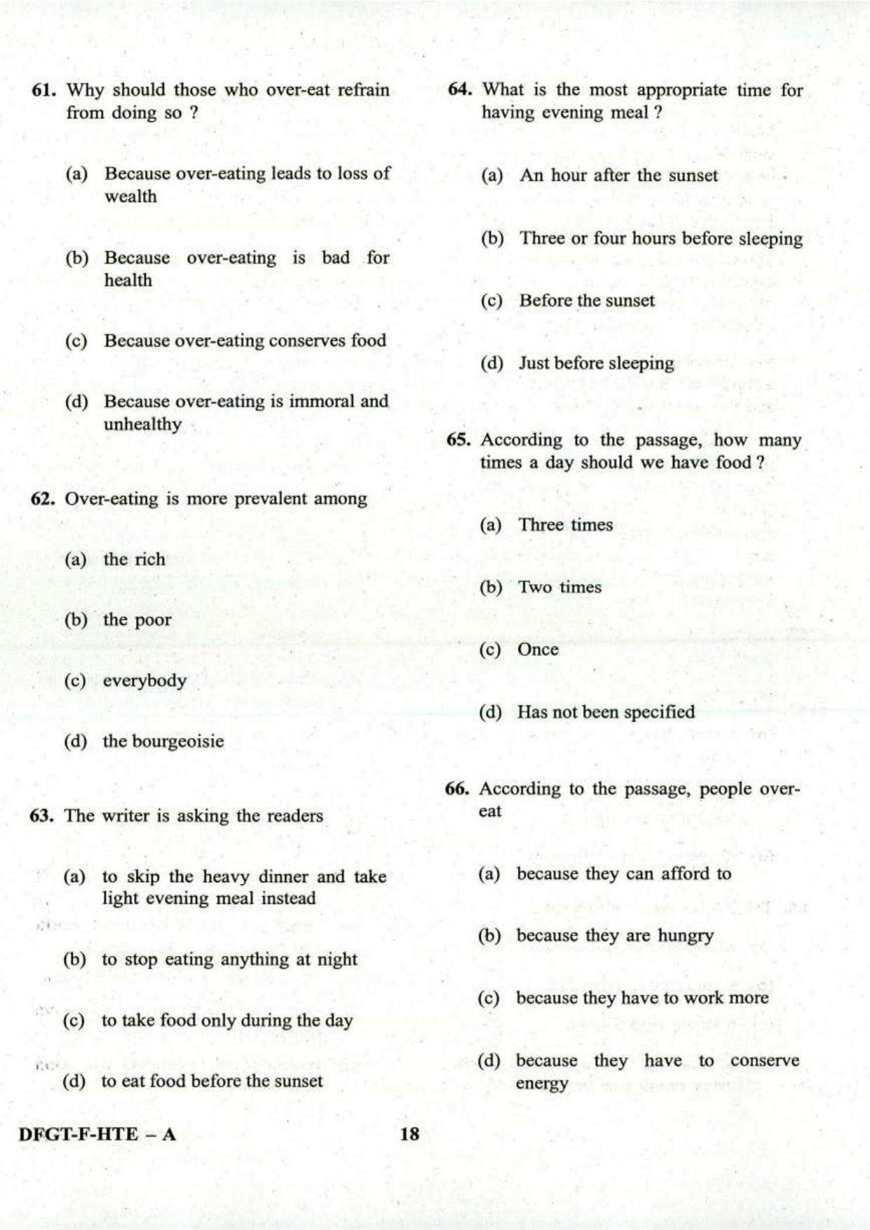 PBSSD General English Old Papers For BLS, PADEO, SPDM, and DPM - Page 18