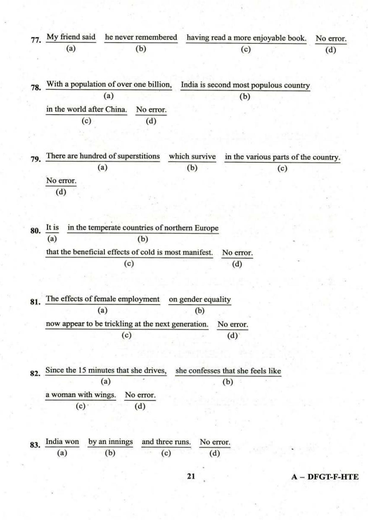PBSSD General English Old Papers For BLS, PADEO, SPDM, and DPM - Page 21