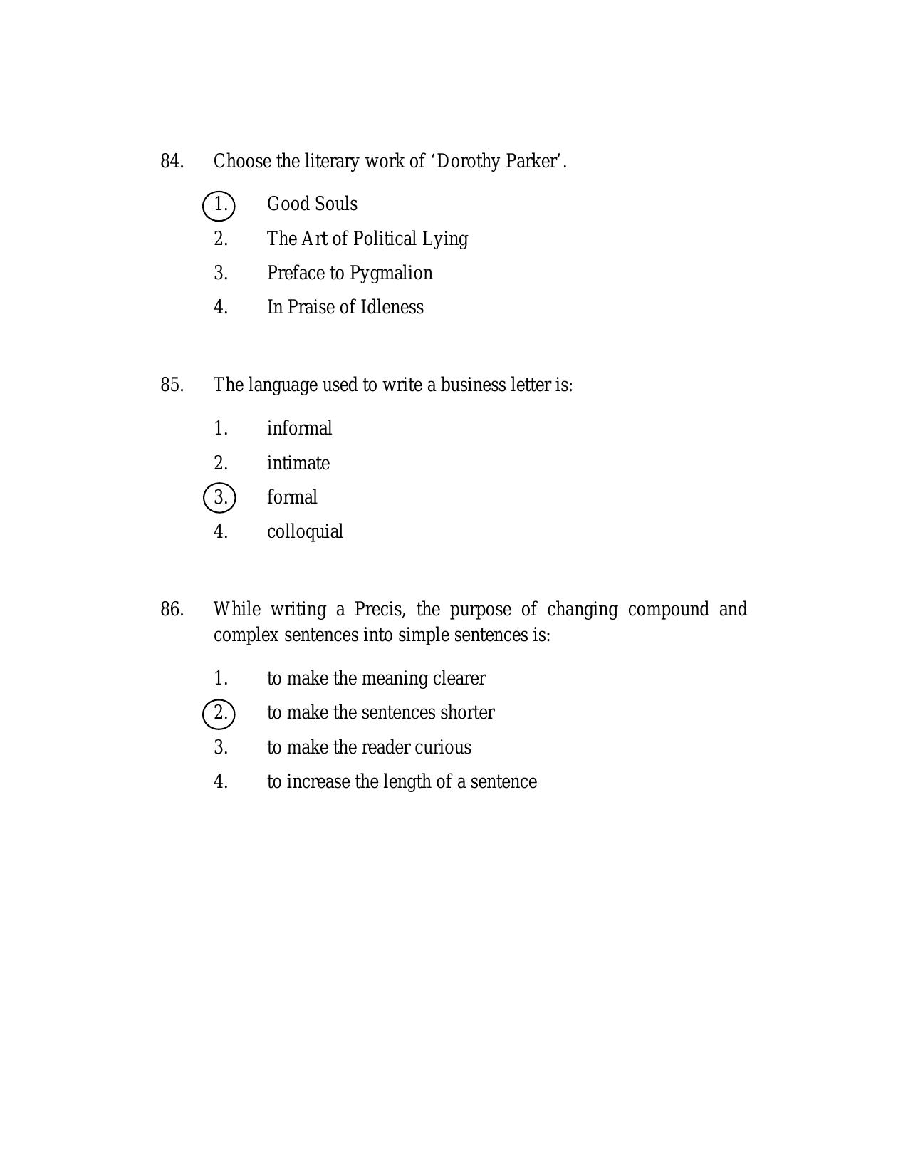 AP DSC SGT Urdu S1 Previous 2019 Question Paper PDF - Page 40