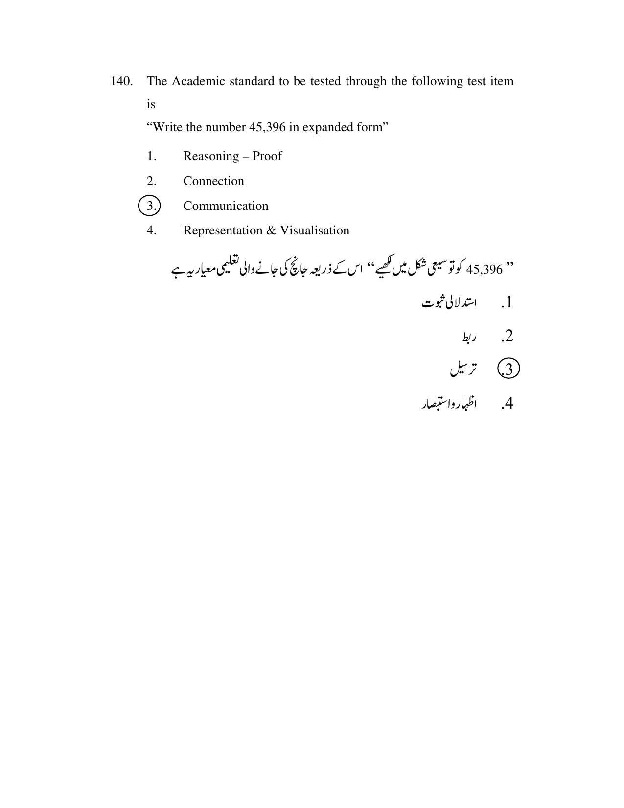 AP DSC SGT Urdu S1 Previous 2019 Question Paper PDF - Page 65