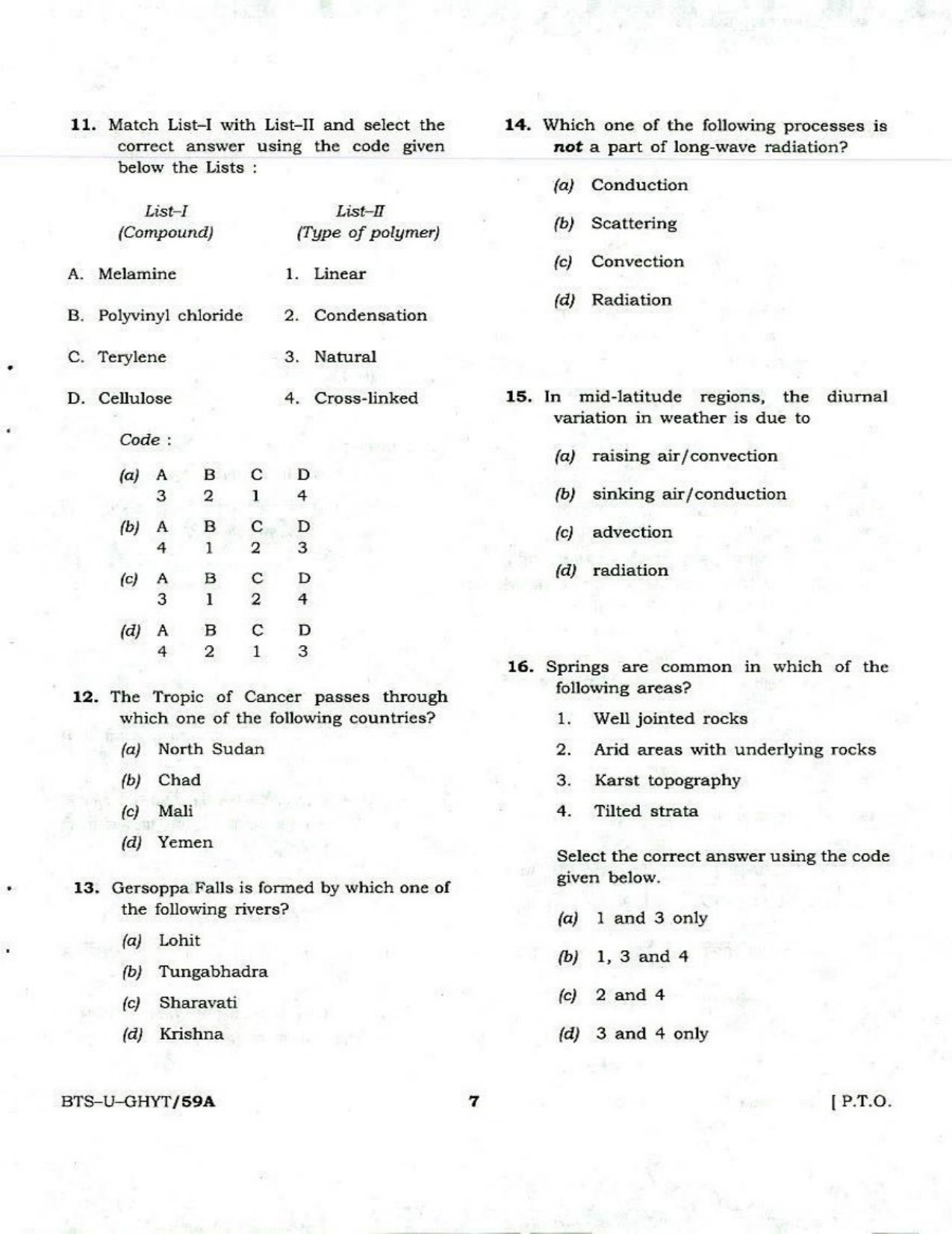 GPSC GMHS Practice Papers - Page 7