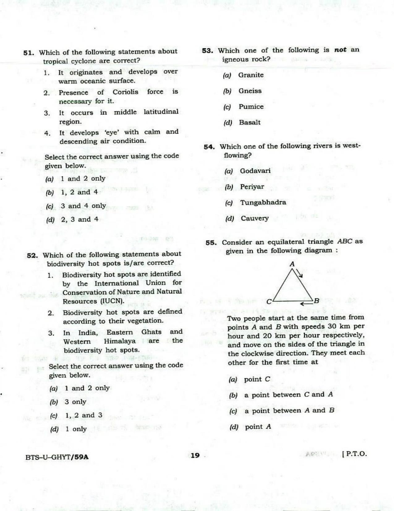 GPSC GMHS Practice Papers - Page 19