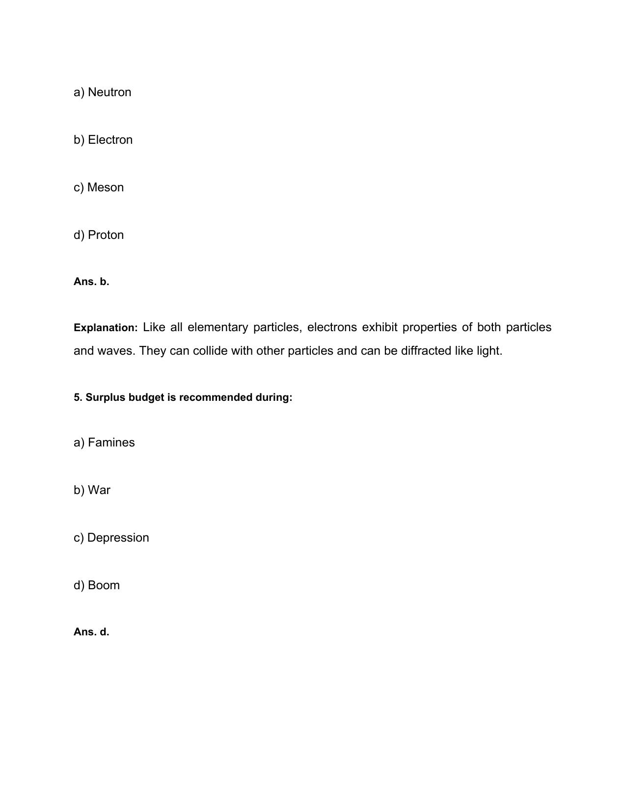 Haryana Staff Selection Commission Old Papers General Awareness - Page 3