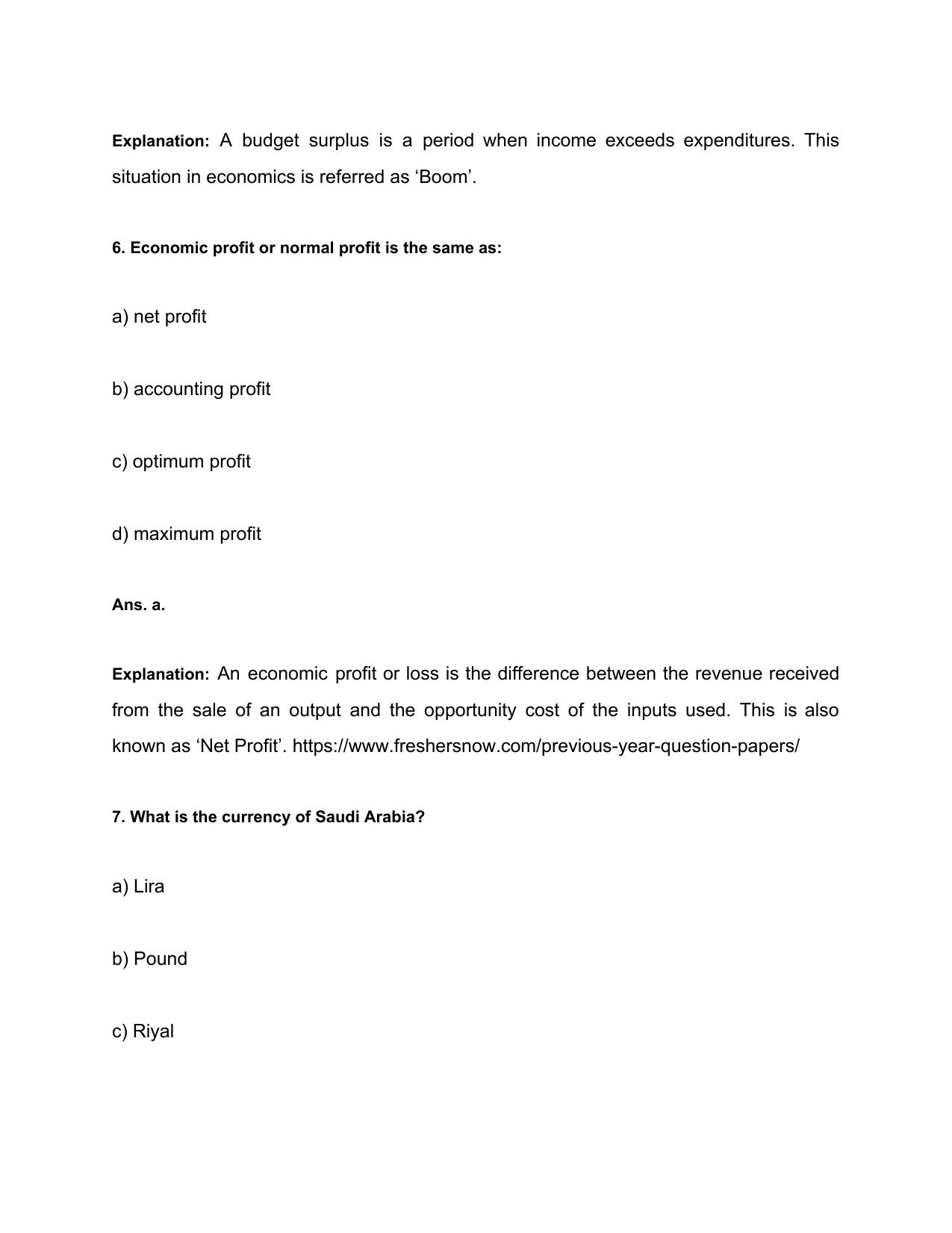 Haryana Staff Selection Commission Old Papers General Awareness - Page 4