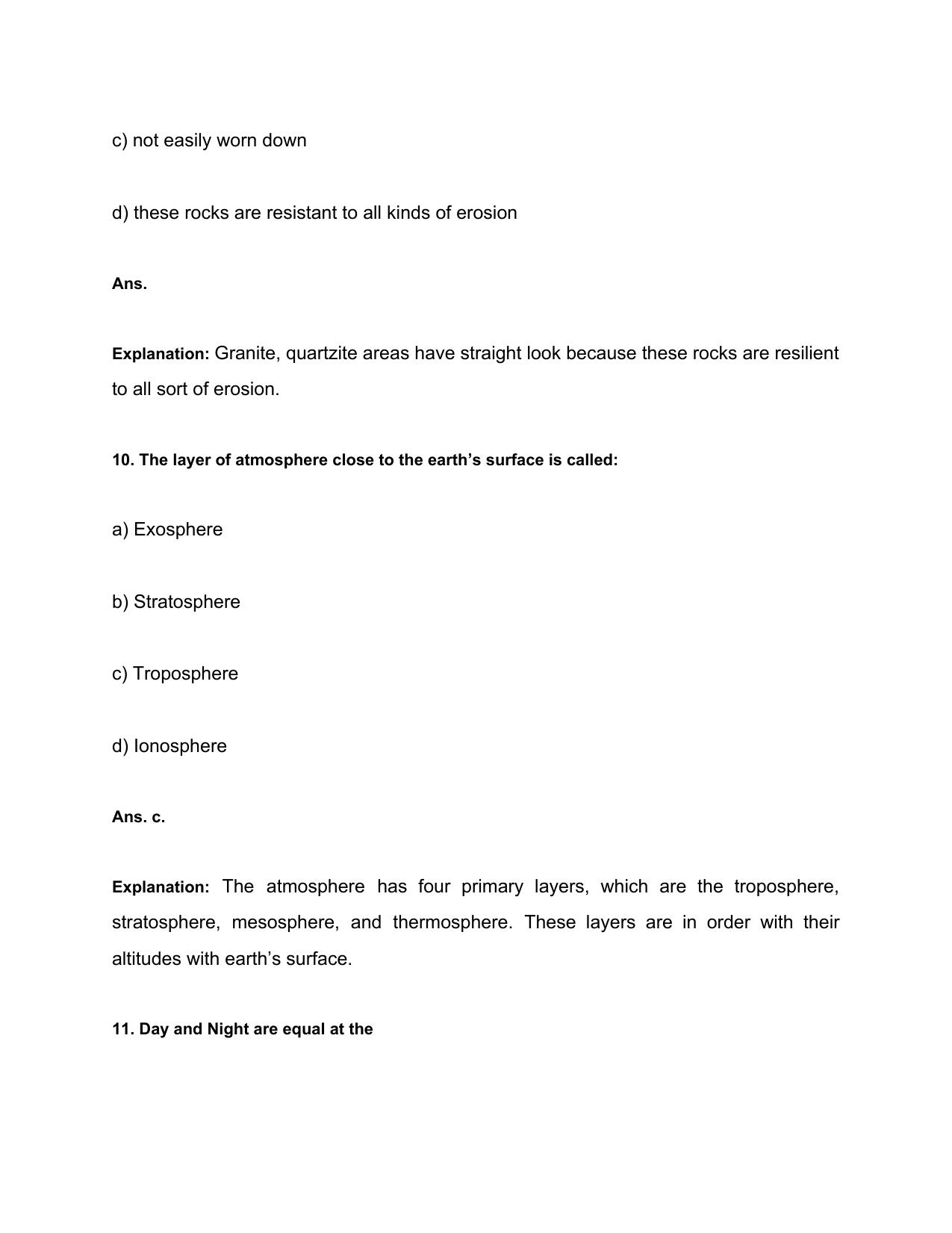 Haryana Staff Selection Commission Old Papers General Awareness - Page 6