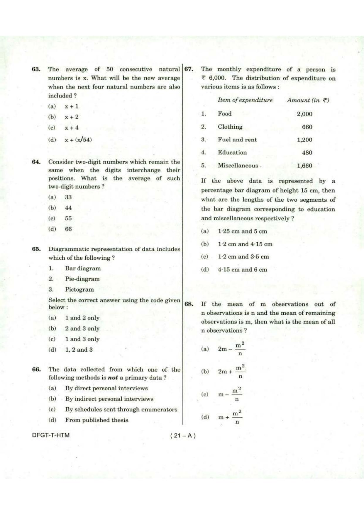 To Download Arunachal Pradesh Police Constable Elementary Mathematics Model Papers - Page 21