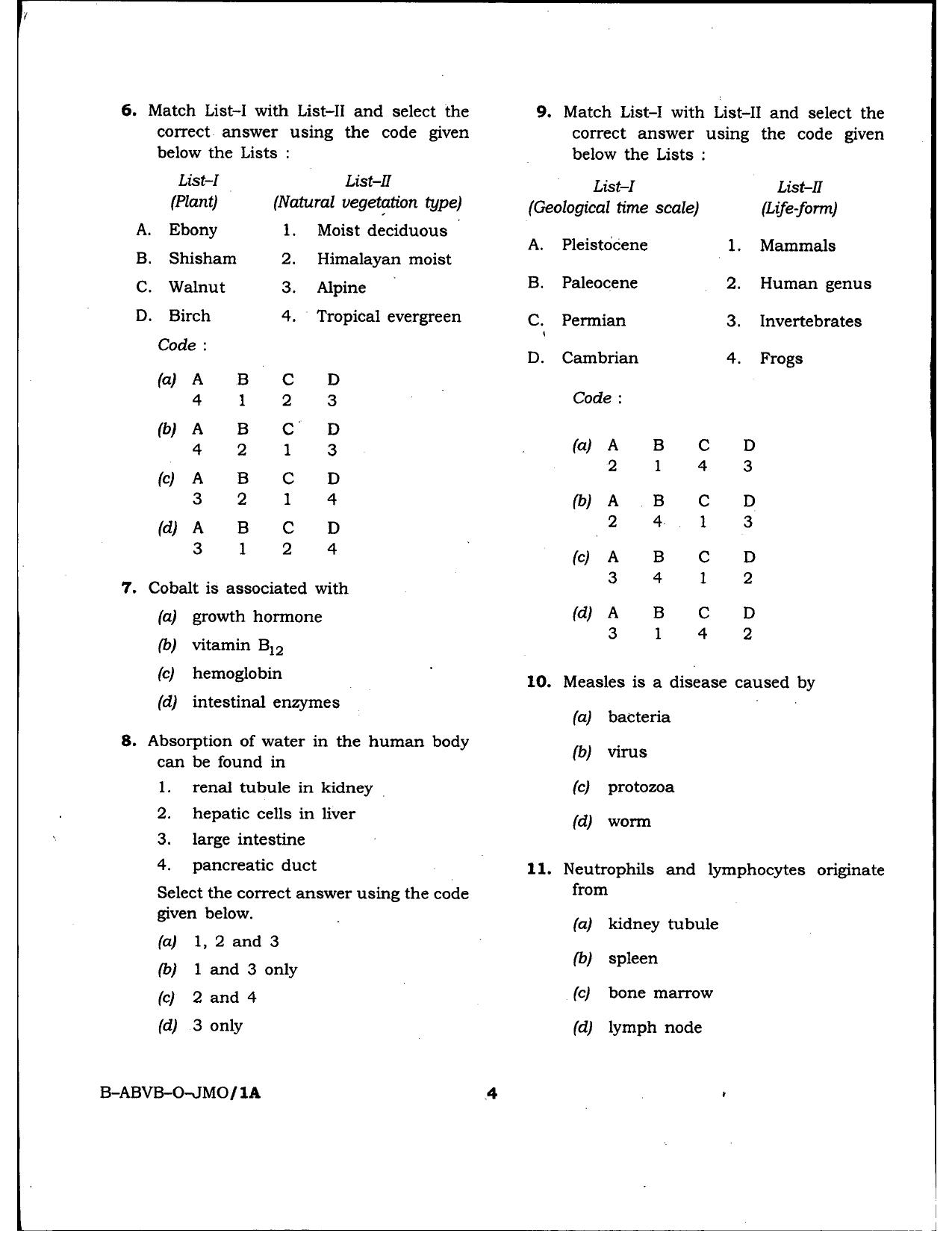 Indian Bank Security Guard Previous Papers: General Knowledge - Page 4