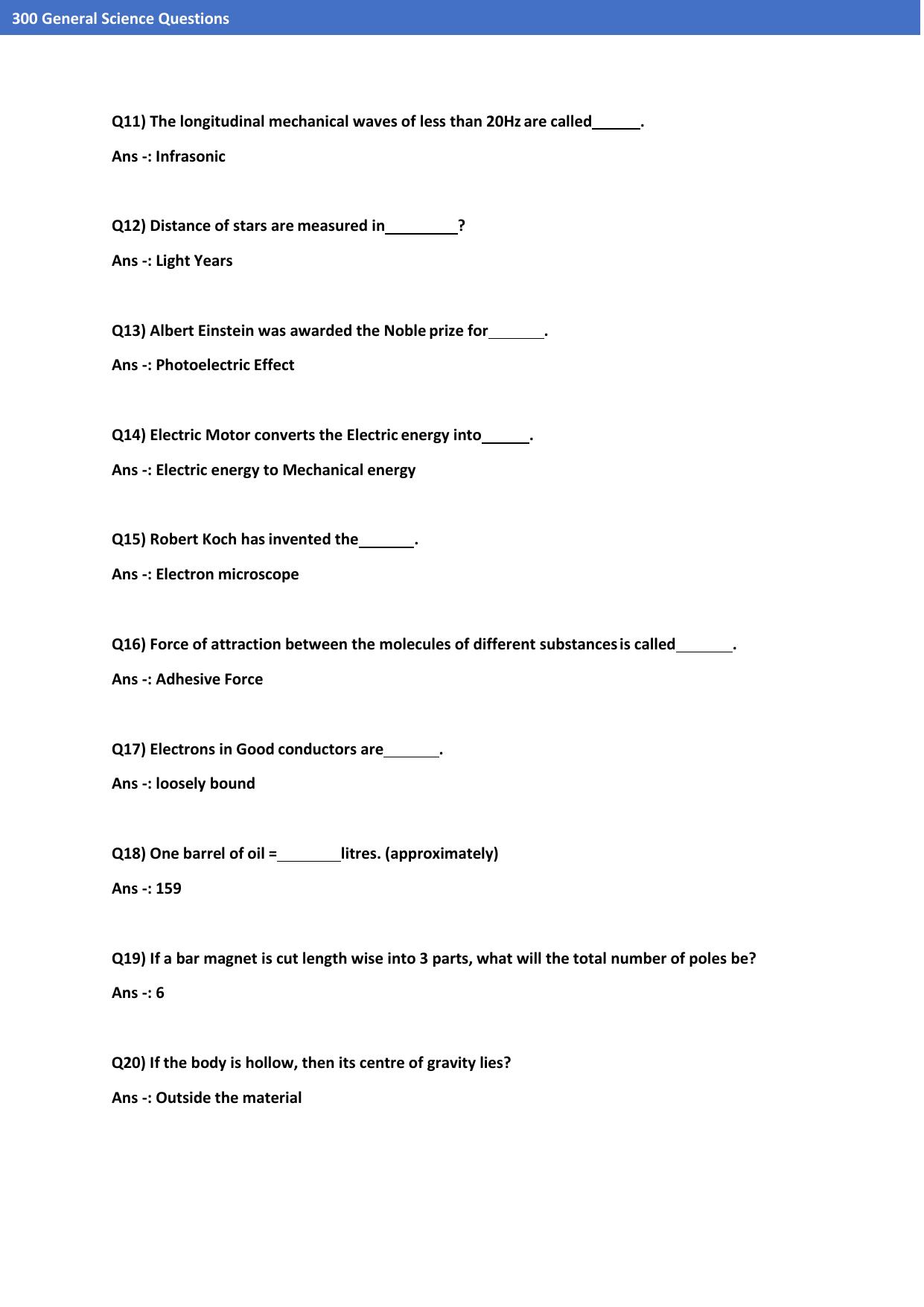 Jammu Kashmir Accounts Assistant Previous Papers for Science - Page 2