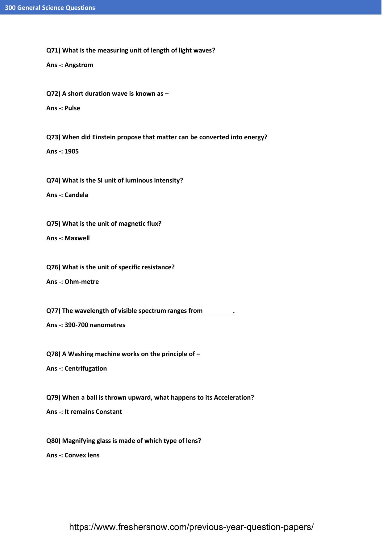Jammu Kashmir Accounts Assistant Previous Papers for Science - Page 8