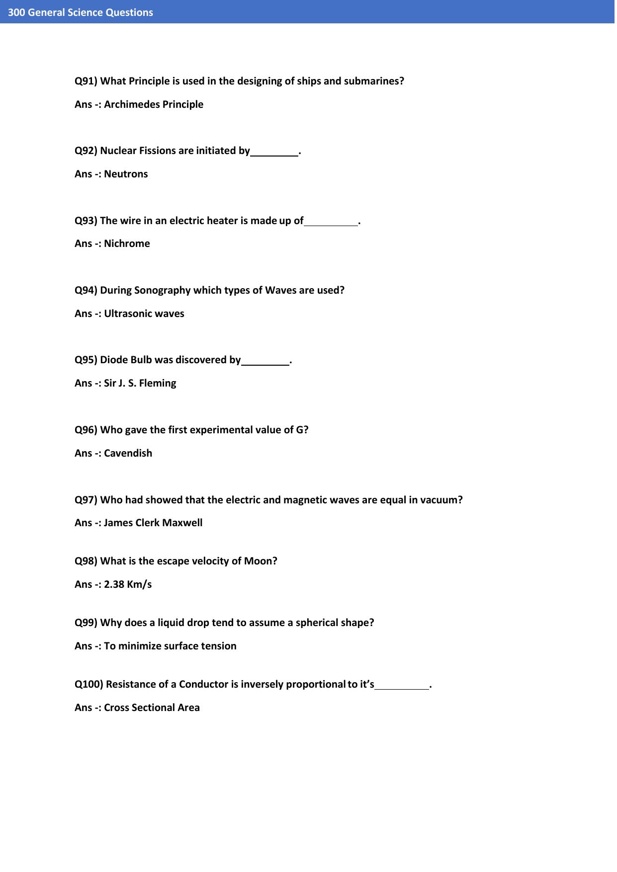 Jammu Kashmir Accounts Assistant Previous Papers for Science - Page 10