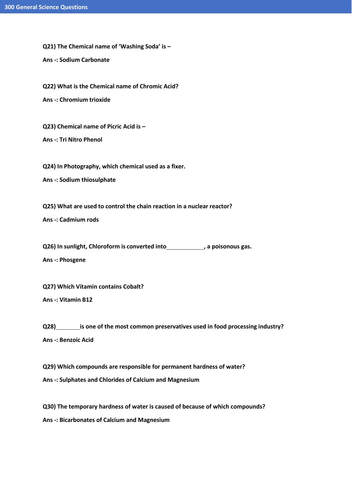 Jammu Kashmir Accounts Assistant Previous Papers for Science - Page 13