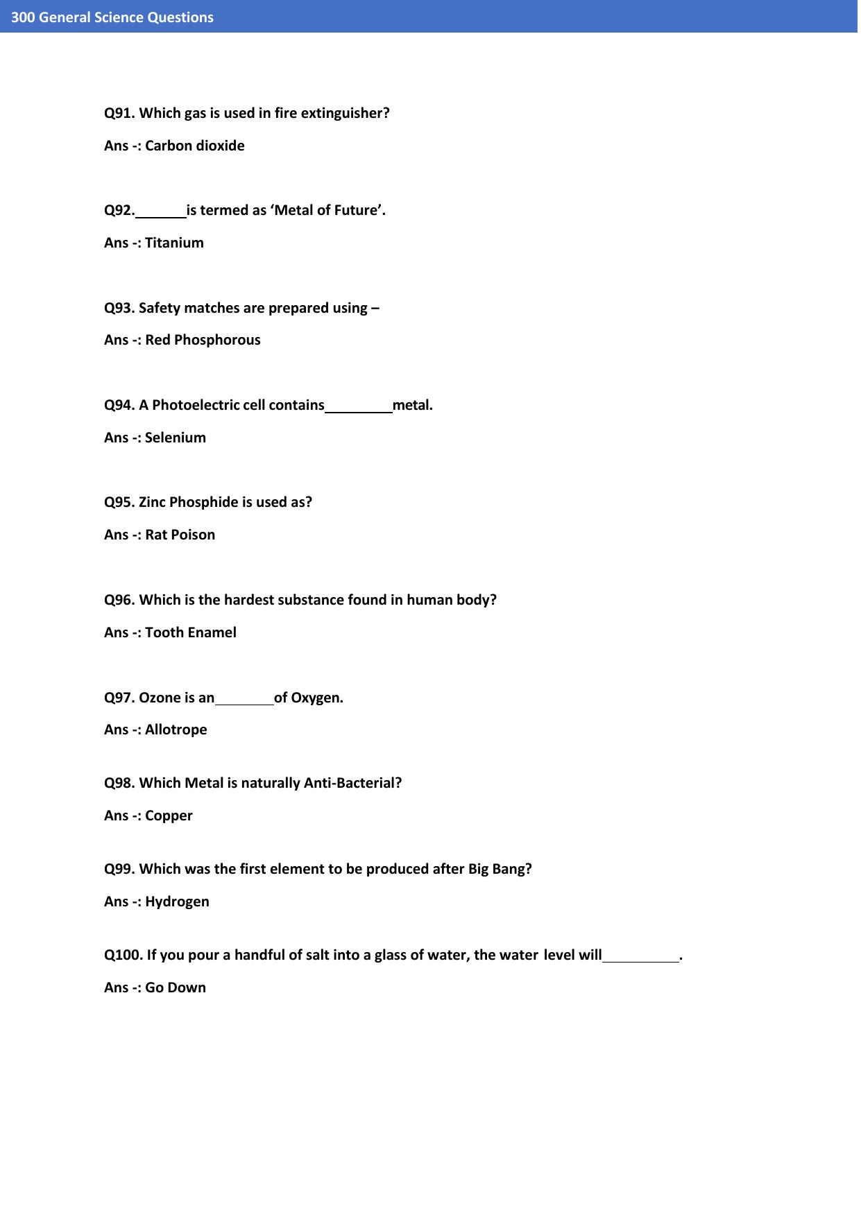 Jammu Kashmir Accounts Assistant Previous Papers for Science - Page 20