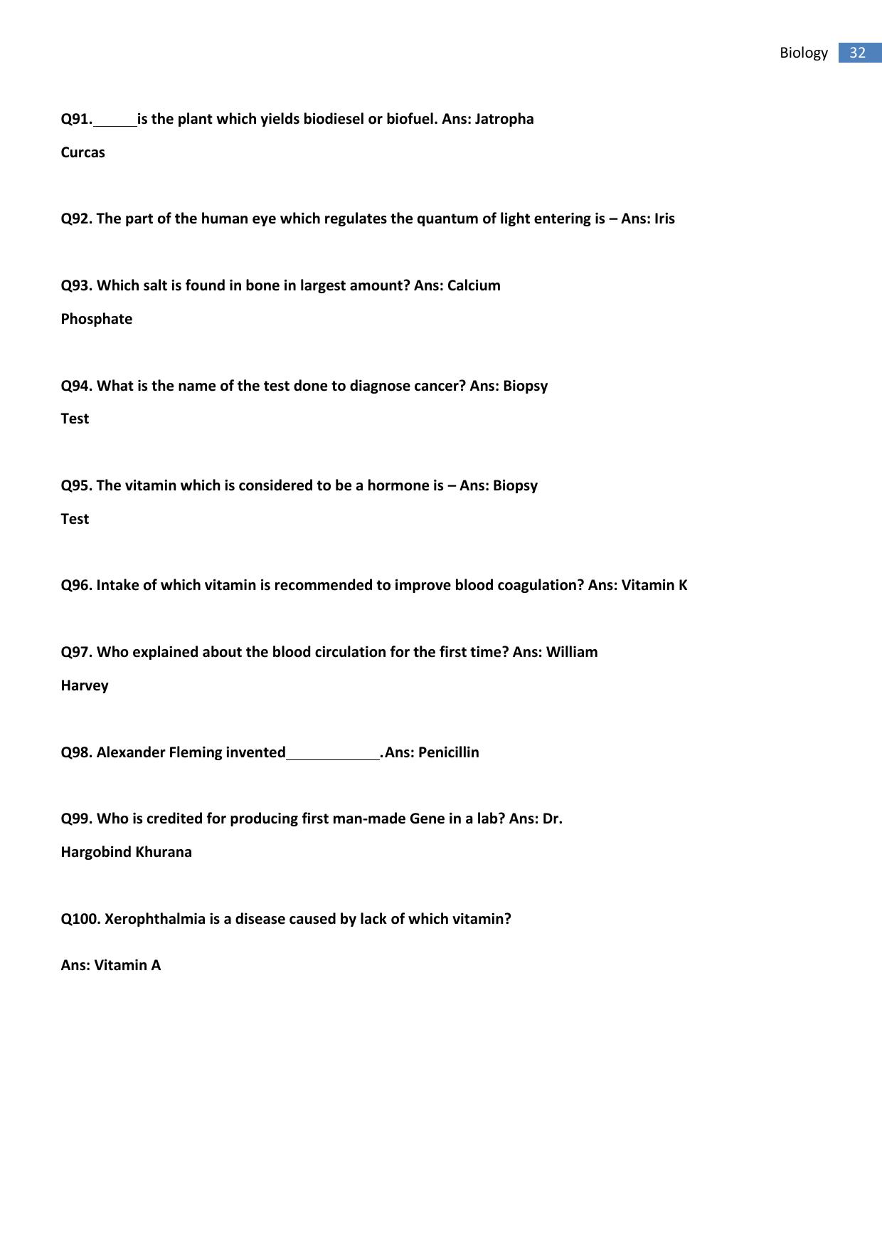 Jammu Kashmir Accounts Assistant Previous Papers for Science - Page 30