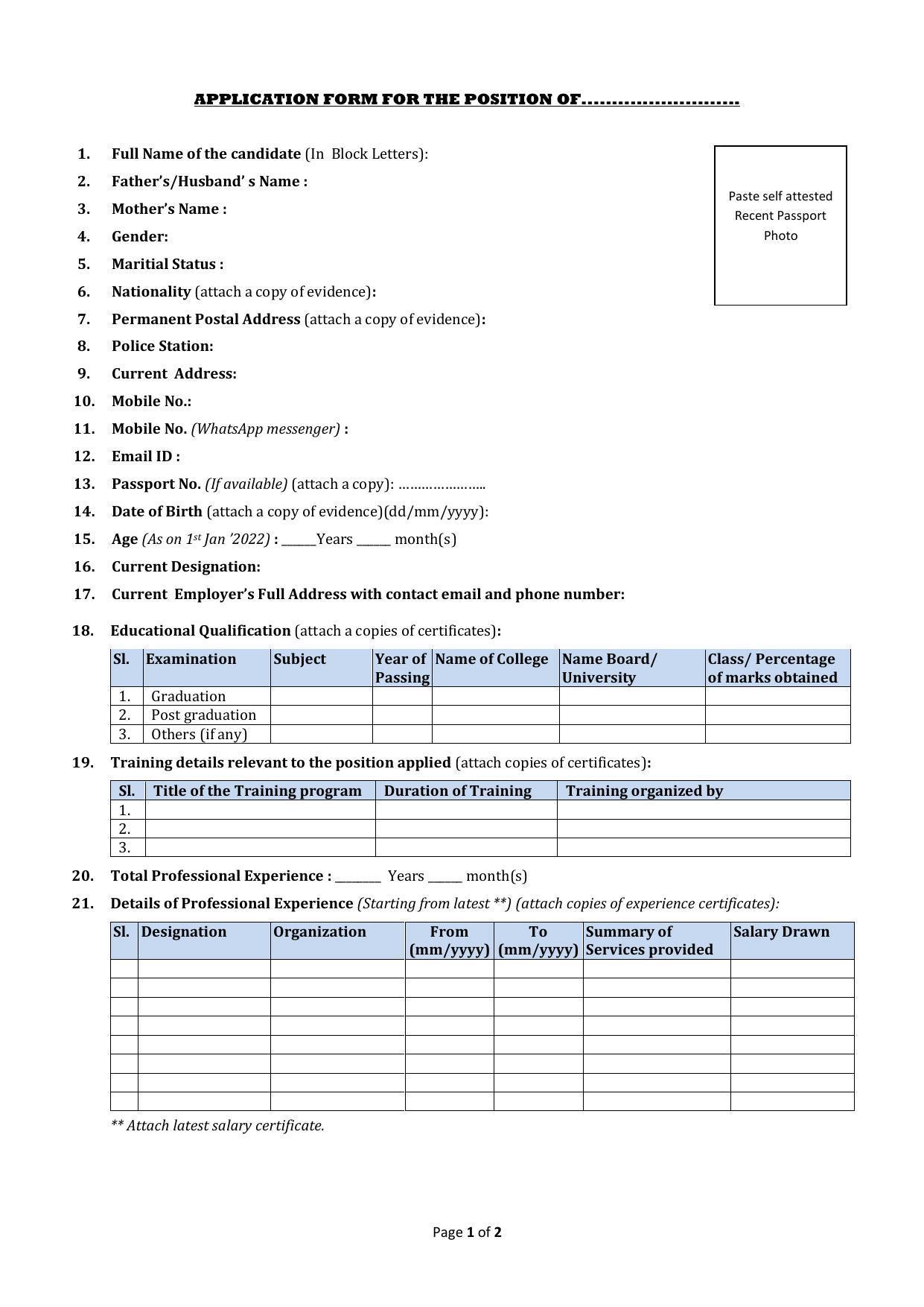 FREMA Invites Application for Field Supervisor Recruitment 2022 - Page 4