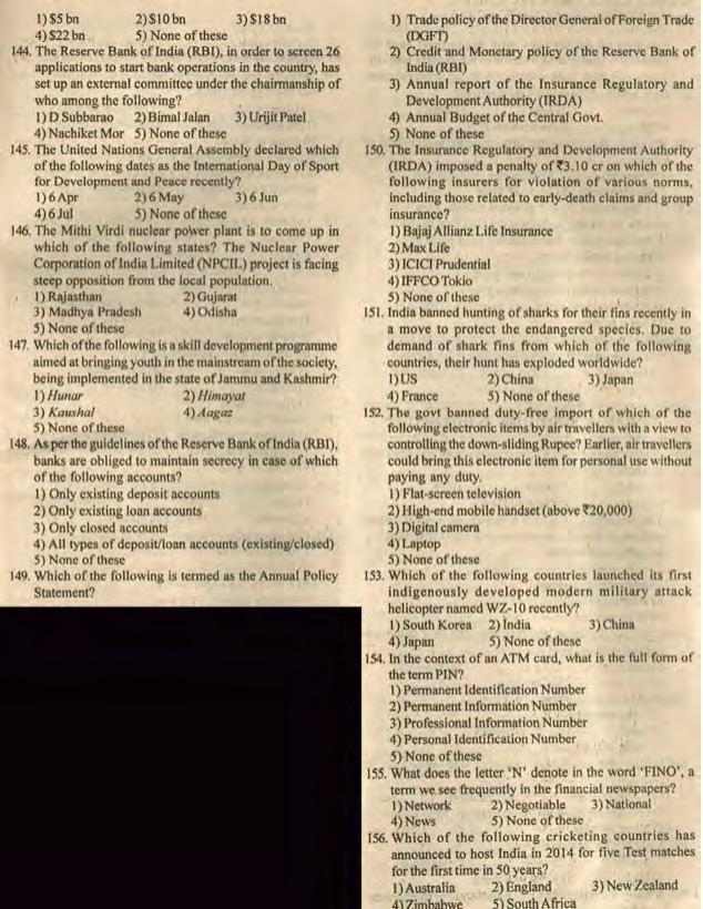 Delhi High Court Junior Judicial Assistant Reasoning Previous Question Paper - Page 5