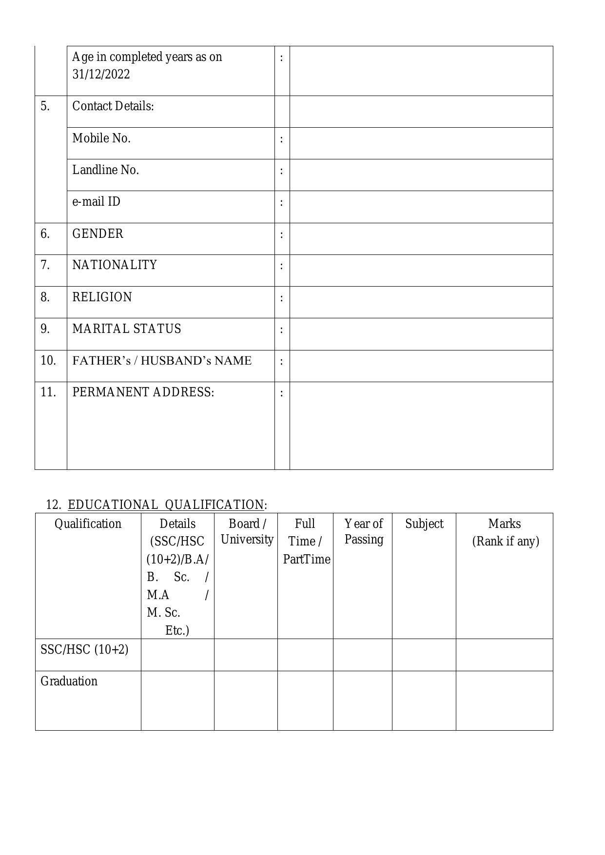 Central Bank of India Tinsukia Recruitment 2022 for Faculty, Office Assistant - Page 7