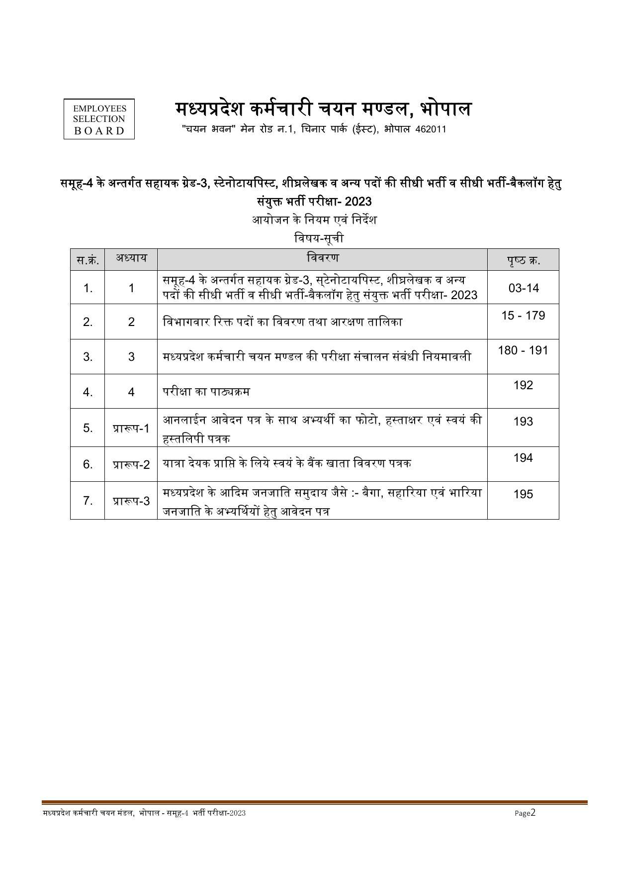 MPPEB Invites Application for 2716 Steno Typist, Assistant, More Vacancies Recruitment 2022 - Page 32