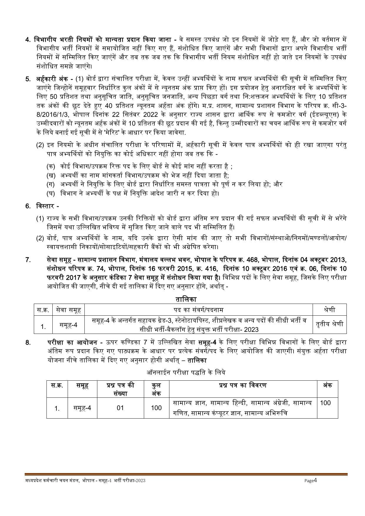 MPPEB Invites Application for 2716 Steno Typist, Assistant, More Vacancies Recruitment 2022 - Page 171