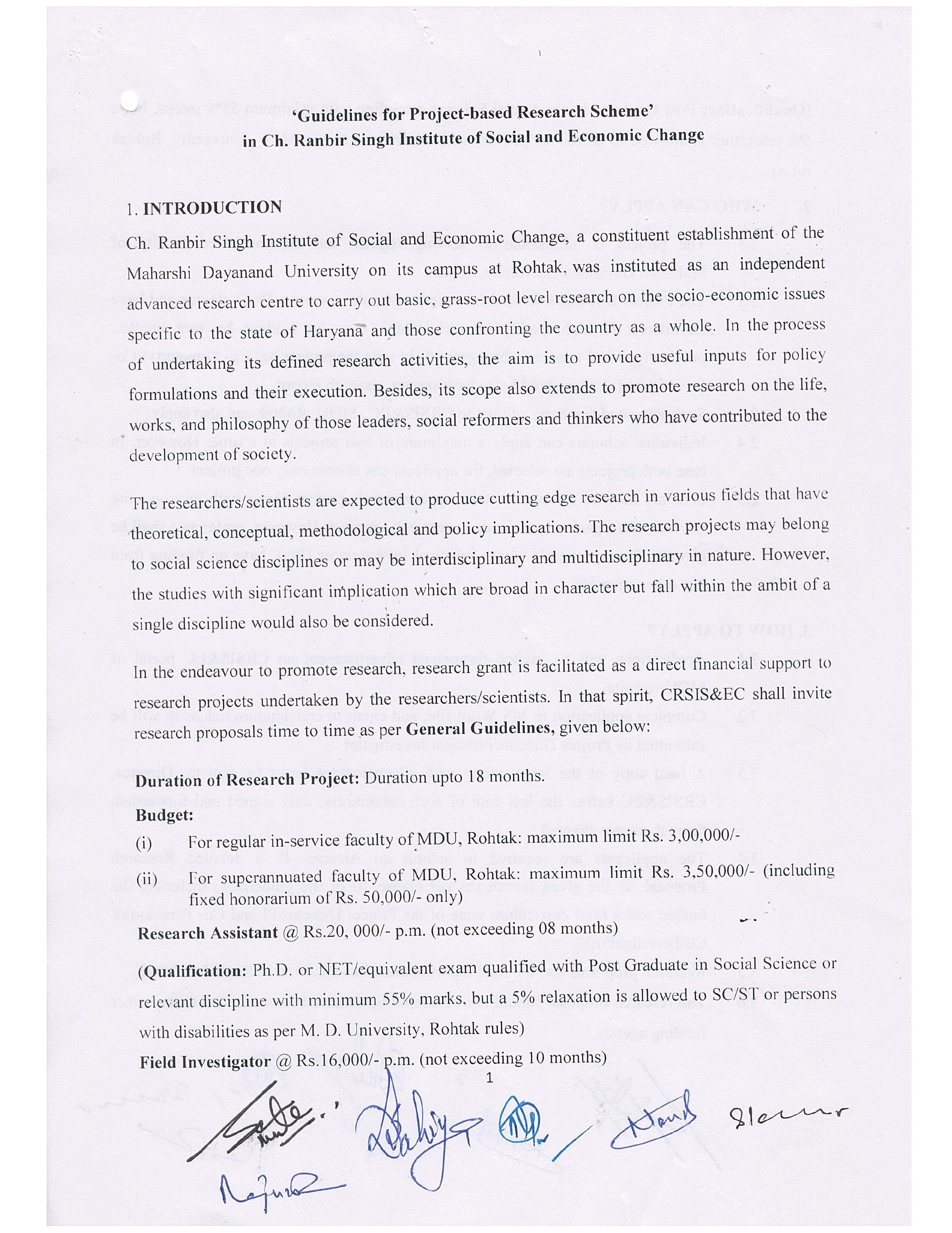 MDU Rohtak Research Assistant Recruitment 2026 - Full Notification, Eligibility, Salary - Page 3