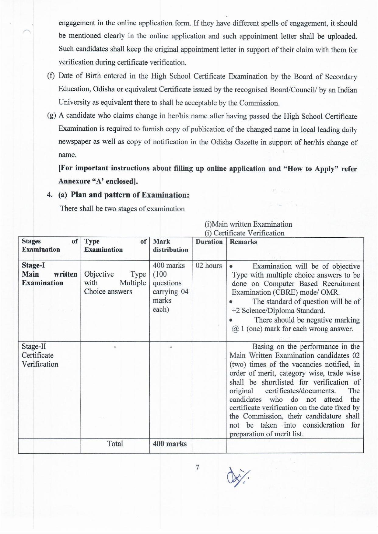  Orissa Staff Selection Commission Invites Application for 64 Junior Laboratory Assistant Recruitment 2022 - Page 12